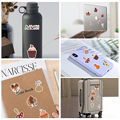 50 stücke herbst thema cartoon papier aufkleber etikettensatz&nbsp;DIY-F119-03