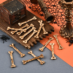 20 Stück Knochen-Displaydekoration aus Kunstharz&nbsp;AJEW-SC0031-45
