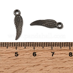 Tibetischen Stil Legierung Flügel Charme&nbsp;TIBEP-3344-B-RS