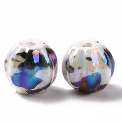 Handmade pearlized Porzellan Perlen&nbsp;PORC-G010-02
