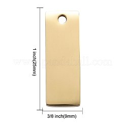Placcatura ionica (ip) ciondoli in acciaio inossidabile 304&nbsp;LS-STAS-I140-22B-A