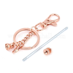 Portachiavi in metallo con perline&nbsp;KEYC-D288-02RG