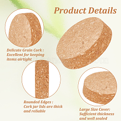 Holzkorken&nbsp;LS-AJEW-WH0473-09