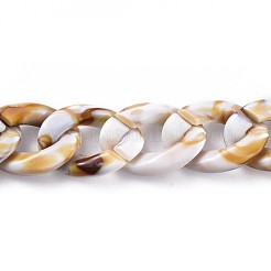 Catene di cordoli acrilici&nbsp;X-AJEW-JB00505-04