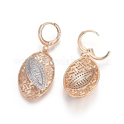 Messing micro pave Zirkonia Schmucksets&nbsp;SJEW-F189-04KCG