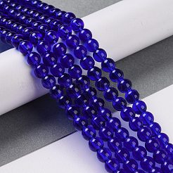 Chapelets de perles rondes en verre&nbsp;GLAA-I028-6mm-13