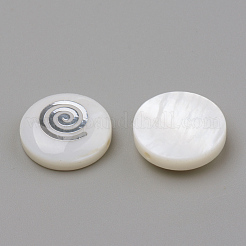 Shell perle naturali di acqua dolce&nbsp;X-SHEL-Q011-004P