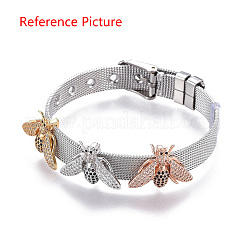 Messing-Mikro pflastern Zirkonia Diacharme&nbsp;ZIRC-F094-16-RS