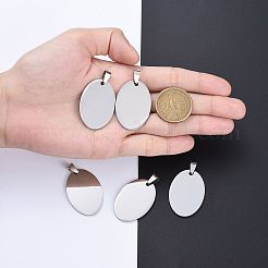 Anlaufgeschützte Anhänger aus Edelstahl 304&nbsp;LS-STAS-I140-18S