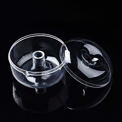 Flacher runder Vorratsbehälter für Polystyrolperlen&nbsp;CON-S043-053