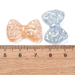 Perles acryliques transparentes lumineuses et plaquées UV&nbsp;MACR-L015-13