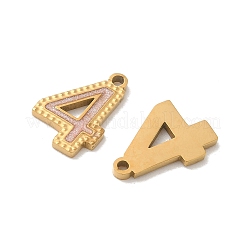 Pendentifs en acier inoxydable 304 émaillés&nbsp;STAS-I351-20G-4