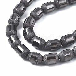 Chapelets de perles en verre électroplaqué&nbsp;EGLA-Q126-004