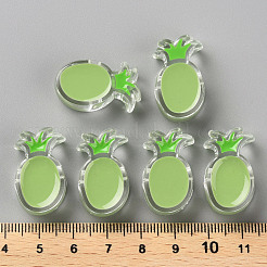 Perles acryliques émail transparent&nbsp;TACR-S155-002D