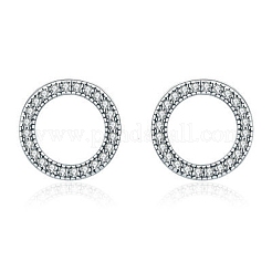925 Orecchini in argento&nbsp;EJEW-FF0008-012AS