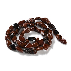 Natur Mahagoni Obsidian Perlen Stränge&nbsp;G-P497-01C-05