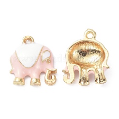 Pendentifs en émail d'alliage d'éléphant&nbsp;ENAM-B045-01LG-01