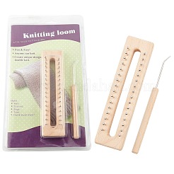 Set di strumenti per maglieria in legno&nbsp;TOOL-WH0018-22