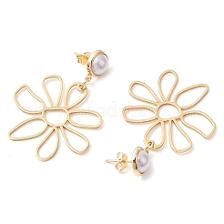 Clous d'oreilles en laiton&nbsp;EJEW-TA00543