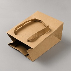 Geschenk-Aufbewahrungsbeutel aus Papier mit Griff&nbsp;CARB-WH0017-12