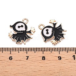 Ciondoli in smalto in lega a tema halloween&nbsp;PALLOY-N176-36-RS