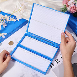 Cajas de tinción de portaobjetos de microscopio de plástico&nbsp;AJEW-WH0796-77