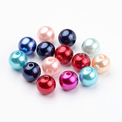 Acryl-Misch Perle runde Perlen für DIY Schmuck und Armbänder&nbsp;X-PACR-12D-M