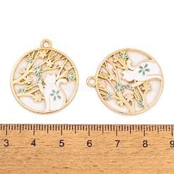 Gestell Legierung Emaille Anhänger&nbsp;LS-FIND-A040-07A-04G