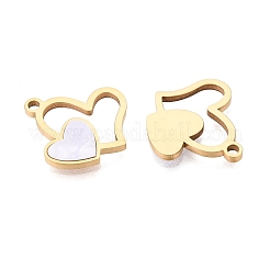 Pendentifs en acier inoxydable 304 émaillés&nbsp;STAS-Q111-04G
