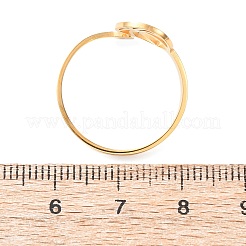 Offene Manschettenringe aus Edelstahl 304&nbsp;RJEW-D337-01B-G