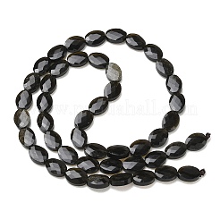 Naturale lucentezza dorata perle di ossidiana fili&nbsp;G-H349-A01-28
