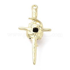 Legierung rhinestone-anhänger&nbsp;PALLOY-P294-02G-03