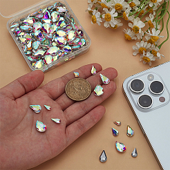 Glas Strass Cabochons&nbsp;RGLA-FG0001-27