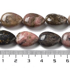 Natur Rhodonit Perlen Stränge&nbsp;G-P528-L21-01