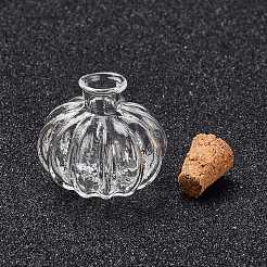 Bottiglie di sughero di vetro&nbsp;AJEW-O032-05B