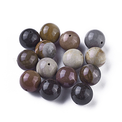 Cuentas de jaspe imperial natural, los abalorios redondos, redondo, 10.5mm, agujero: 1 mm