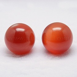 Cat Eye Display Decoration, Sphere Ball Beads for Home Decoration, Indian Red, 58~60mm