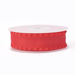 Rubans de polyester, rouge, 1-1/2 pouce (38 mm), environ 30yards / rouleau (27.432m / rouleau)