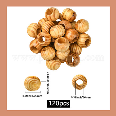 Kiefernholzperlen&nbsp;WOOD-PA0001-03A-1
