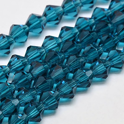Chapelets de perles en verre transparente  &nbsp;EGLA-A039-T2mm-D01-1