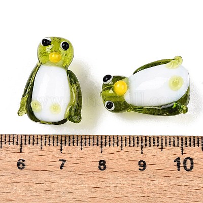 Perles vernissées manuelles&nbsp;LAMP-T022-03A-05-1