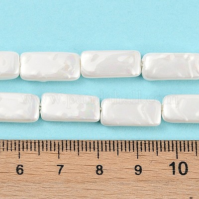 Perles de perles de coquille galvanoplastie&nbsp;BSHE-C007-C01-01-1