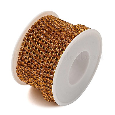 Catene della tazza del rhinestone di ferro&nbsp;CH-A008-01F-1