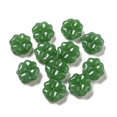 Nachahmung Jade Glasperlen&nbsp;GLAA-D017-01B-1