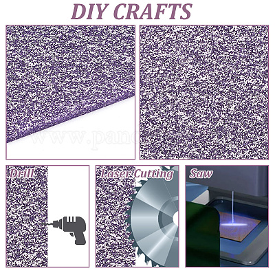 Transparente Acrylplatten&nbsp;DIY-WH0449-80B-1