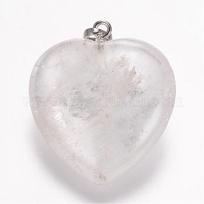Quarzo naturale pendenti in cristallo&nbsp;G-E338-10C-1