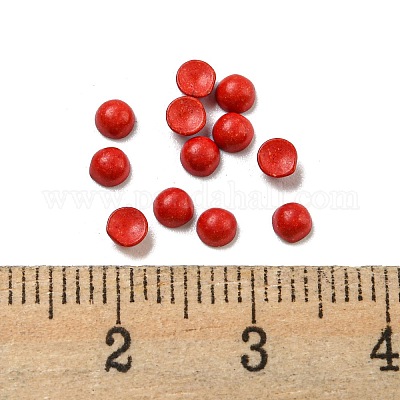 Cabochons synthétiques teints en turquoise&nbsp;G-B070-42C-1