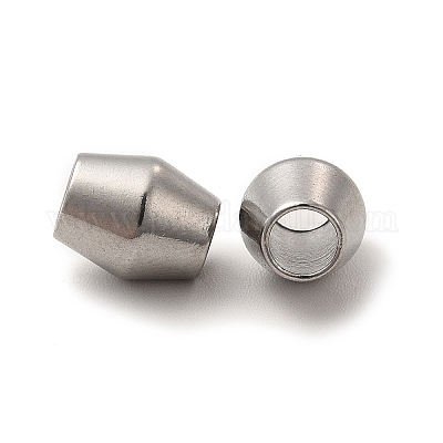 Wholesale 201 Stainless Steel Beading Stoppers 