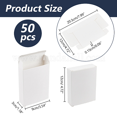 Scatole di imballaggio in carta&nbsp;CON-WH0085-94A-1