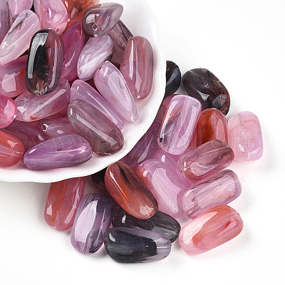 Transparente Acryl Perlen&nbsp;X1-TACR-T028-36D-1